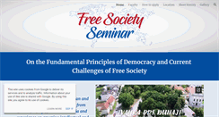 Desktop Screenshot of freesociety.sk