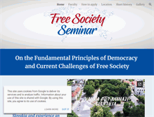Tablet Screenshot of freesociety.sk
